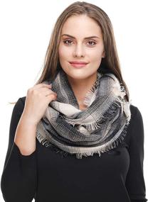 img 4 attached to SAFERIN Infinity Fashion Circle Scarves