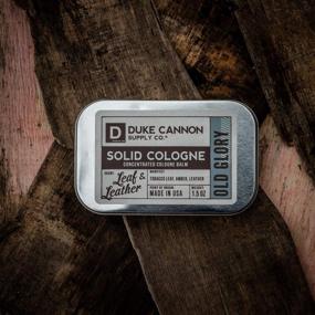 img 1 attached to 🌿 Duke Cannon Supply Co. Men's Solid Cologne - Old Glory Leaf & Leather Scent, 1.5 Fl Oz - Pleasant fragrance (DUK-COL-OLDGLORY-LEAF) - Enhanced SEO