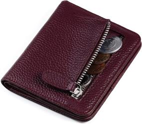 img 2 attached to FUNTOR Leather Wallet Compact Blocking Women's Handbags & Wallets in Wallets