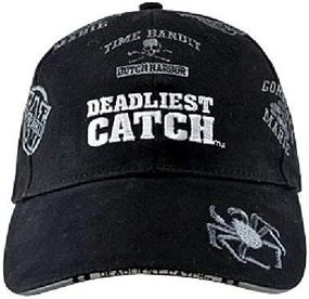 img 3 attached to 🧢 Premium Alaska Black Boat Names Alaskan Deadliest Catch Crabs Ball Cap Hat - Discover the Perfect Hat for Fellow Fishing Enthusiasts!