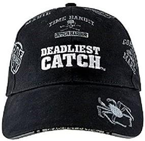 img 2 attached to 🧢 Premium Alaska Black Boat Names Alaskan Deadliest Catch Crabs Ball Cap Hat - Discover the Perfect Hat for Fellow Fishing Enthusiasts!