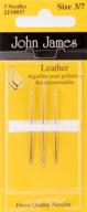 explore the versatility of colonial needle leather hand needles: assorted sewing pack logo