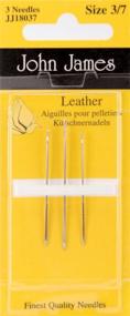 img 1 attached to Explore the Versatility of Colonial Needle Leather Hand Needles: Assorted Sewing Pack