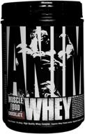 powerful and delicious universal nutrition animal whey isolate chocolate protein powder supplement - 1 pound logo