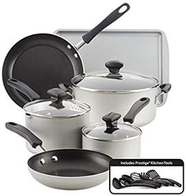 img 1 attached to Farberware Cookstart Aluminum DiamondMax Nonstick Kitchen & Dining