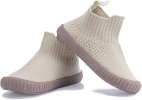 img 4 attached to 👟 Guteskind Toddler Slipper Lightweight Non Slip Boys' Shoes: Stylish and Secure Slippers for Young Adventurers