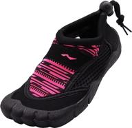 👶 norty kids water shoes for boys and girls - children's 5 toe style, toddler water shoes logo
