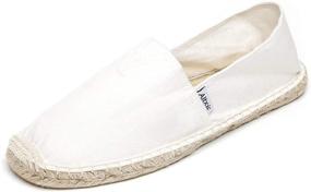 img 4 attached to Altxic Casual Painted Canvas Espadrilles Men's Shoes in Loafers & Slip-Ons