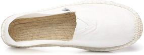 img 2 attached to Altxic Casual Painted Canvas Espadrilles Men's Shoes in Loafers & Slip-Ons