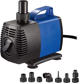 img 4 attached to 🐠 JAJALE JD Submersible Water Pump: Silent Solution for Pond, Aquarium, Fish Tank, Fountain, Hydroponics