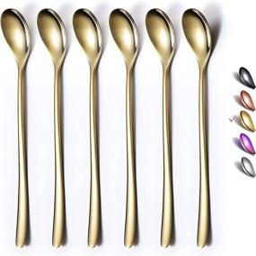 img 4 attached to 🍹 Enhance Your Mixology Experience with Stirrers Premium Stainless Cocktail Stirring