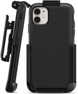 belt clip holster for otterbox symmetry iphone 11 - case not included logo