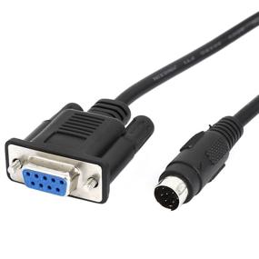 img 1 attached to DB9 Female to Mini Din 8 Male Converter Cable - 2.4M 8Ft by uxcell