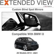 🔍 extended view blind spot mirrors for bmw i3 (all models) – enhance safety and compatibility logo