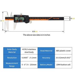 img 3 attached to Digital Calipers Measuring Stainless Featured