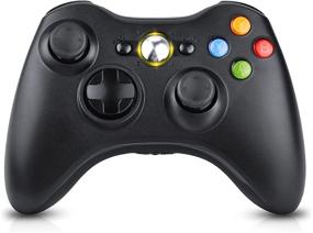 img 3 attached to 🎮 JAMSWALL Xbox 360 Wireless Gamepad Controller for Xbox 360 Slim & PC Windows 10/8/7 - Black