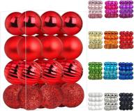 emopeak 24pcs christmas balls ornaments seasonal decor for ornaments логотип