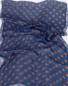 img 1 attached to Floral Chiffon Scarves Shawls Adults Women's Accessories and Scarves & Wraps