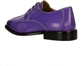 img 3 attached to Stylish and Comfortable LIBERTYZENO Genuine Leather Gliders: Perfect Men's Shoes for Loafers & Slip-Ons