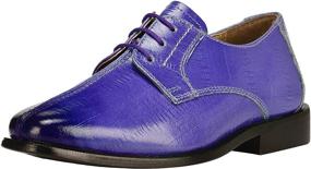 img 4 attached to Stylish and Comfortable LIBERTYZENO Genuine Leather Gliders: Perfect Men's Shoes for Loafers & Slip-Ons