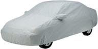 gray custom fit car cover - covercraft multibond c17120sg: block-it 200 series logo