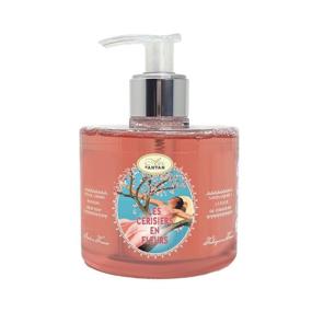 img 4 attached to 🌸 Organic Cherry Blossom French Marseille Liquid Soap - 10.5 oz by Un Air d'Antan | Enriched with Olive Oil & Coconut Oil | Crafted in France | Hand Wash with Pump | Made in France