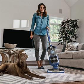 img 3 attached to 🦈 Renewed Shark Navigator Upright Vacuum with Lift-Away & Zero-M Anti-Hair Wrap – HEPA Filter, Anti-Allergen, Swivel Steering (ZU560)