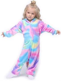 img 2 attached to 🦄 Vibrant Unicorn Pajamas Costume for Halloween – Be the Enchanting Life of the Party!