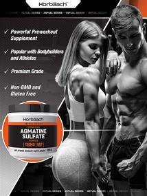 img 2 attached to 💪 Agmatine Sulfate Powder - 500g Size, Unflavored - Pre Workout Supplement, 667 Servings - Horbaach