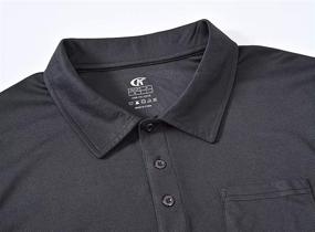 img 2 attached to 👕 Tyhengta Men's Polo Shirt: Quick Dry Performance & Lightweight Tactical Shirts for Active Men