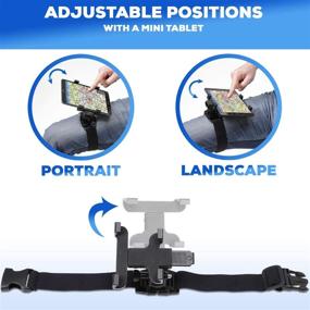 img 1 attached to Pilot Kneeboard: Versatile Holder for Smartphones, Mini Tablets, iPhone, iPad Mini, Android