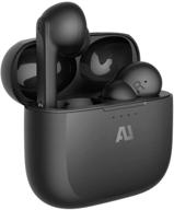 🎧 ausounds au-frequency anc bluetooth true wireless noise cancelling earbuds: touch control, 20-hour battery life, dynamic driver logo