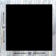 📦 hamilco cardstock scrapbook paper 12x12 in black color, 65lb weight – pack of 25 logo
