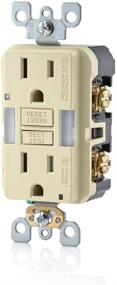 img 2 attached to 🔌 Leviton GFNL1 I SmartlockPro Тампероустойчивая розетка: Безопасное электрическое гнездо для повышенной безопасности