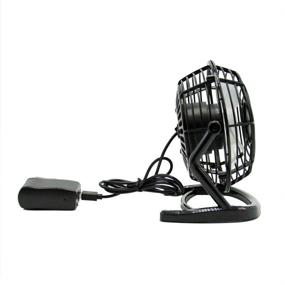 img 2 attached to 4-inch Electric Mini Desktop Fan by hand2mind