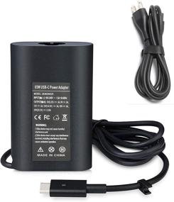 img 4 attached to 65W USB-C Charger for Dell Latitude 12 13 5179 5285 5289 5290 5295 5590 5300 7569 7490 7480 7400 7370 7390 E7370, 2-in-1 Series 7400 7391 7390 5290 AC Power Adapter Cord