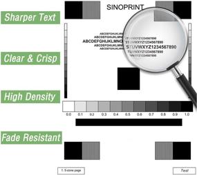 img 3 attached to 🖨️ SINOPRINT Compatible 106r02777 Toner Cartridge for Xerox 3260 106r02777 Black Toner - High Quality and Compatible Toner for Xerox WorkCentre and Phaser Printers (4-Pack)