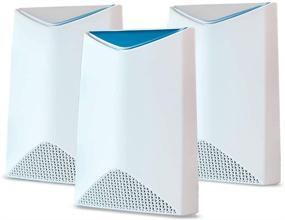 img 4 attached to NETGEAR Orbi Pro Tri-Band Mesh WiFi System (SRK60B03) - Router & Extender Replacement, Expandable to 7,500 sq. ft., 3 Pack, 3Gbps Speed Router & 2 Satellites