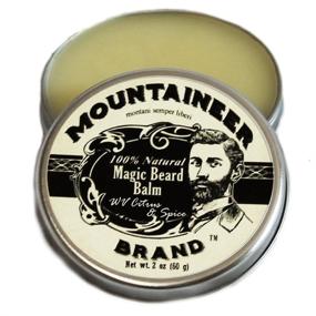 img 3 attached to Mountaineer Band Magic Beard Balm Leave-in Conditioner - Nourishing Ingredients 🏔️ with Natural Oils, Shea Butter, Beeswax - 2-oz Citrus & Spice Scent