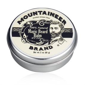 img 4 attached to Mountaineer Band Magic Beard Balm Leave-in Conditioner - Nourishing Ingredients 🏔️ with Natural Oils, Shea Butter, Beeswax - 2-oz Citrus & Spice Scent