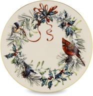 🎄 lenox winter greetings salad plates: exquisite holiday tableware for festive feasts логотип