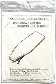 img 1 attached to 🔥 Enhance Your Ironing Experience with the Golden Hands 54-Inch Standard Ironing Board Cover