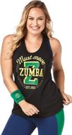 zumba womens racerback bold black sports & fitness for other sports логотип