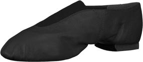 img 4 attached to 🩰 Bloch Dance Women's Super Jazz: Enhanced Comfort Jazz Shoe with Leather and Elastic Slip-On Design