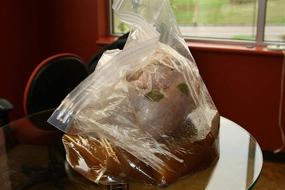 img 1 attached to 🦃 Enhanced Liquid Solution Turkey Brining Bags - BPA-Free - Enhanced Durability - reinforced Seams - Gusseted Bottom - Dual Track Zippers - Extra Large Capacity - Set of 2, 21.5 x 25.5 inches Each