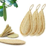 6pcs eco-friendly natural dish sponges by liangken - non-scratch reusable dish 🌿 scrubber crafted from 100% plant-based fibers, biodegradable & zero waste, ideal for kitchen logo