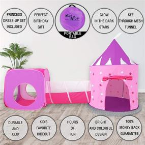 img 2 attached to 🏰 Toddlers' Birthday Gift: Princess Playhouse