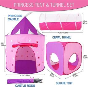 img 3 attached to 🏰 Toddlers' Birthday Gift: Princess Playhouse