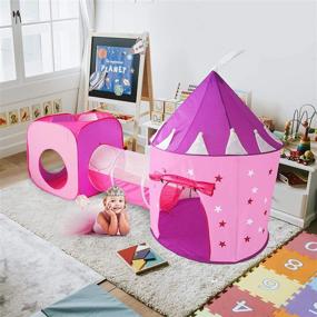 img 1 attached to 🏰 Toddlers' Birthday Gift: Princess Playhouse