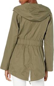 img 1 attached to GUESS Womens Ladies Sleeve Anorak Women's Clothing in Coats, Jackets & Vests